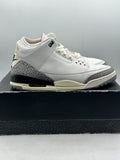 Air Jordan 3 Retro White Cement Reimagined (WORN)