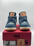 Air Jordan 4 Retro Levi's Denim (Tag with Levi's Logo) (WORN)