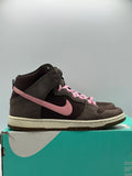 Nike SB Dunk High Chocolate Pink (WORN/REP BOX)