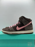 Nike SB Dunk High Chocolate Pink (WORN/REP BOX)