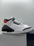 Air Jordan 3 Retro SE Fire Red Denim (2020) (TRIED ON/DMG BOX)