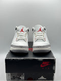 Air Jordan 3 Retro White Cement Reimagined (WORN)