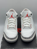 Air Jordan 3 Retro White Cement Reimagined (WORN)