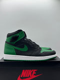 Air Jordan 1 Retro High Pine Green Black (TRIED ON)