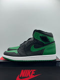 Air Jordan 1 Retro High Pine Green Black (TRIED ON)