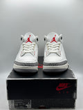 Air Jordan 3 Retro White Cement Reimagined (WORN)