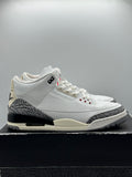 Air Jordan 3 Retro White Cement Reimagined (WORN)