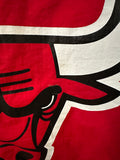 Men's Red Chicago Bulls 1992/93 Authentic Full-Snap Warmup Jacket (WORN)
