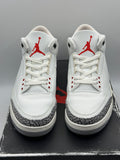 Air Jordan 3 Retro White Cement Reimagined (WORN)