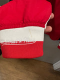 Men's Red Chicago Bulls 1992/93 Authentic Full-Snap Warmup Jacket (WORN)
