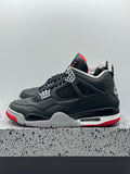 Air Jordan 4 Retro Bred Reimagined (WORN)