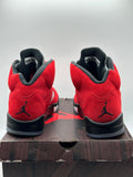 Air Jordan 5 Retro Raging Bull Red (2021) (WORN)