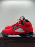 Air Jordan 5 Retro Raging Bull Red (2021) (WORN)