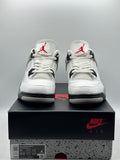 Air Jordan 4 Retro White Cement (2025) (WORN)