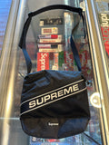 Supreme Logo Shoulder Bag Black (WORN)