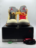 Air Jordan 5 Retro Off-White Sail (WORN)