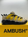 Nike Air More Uptempo Low AMBUSH Vivid Sulfur Limestone (WORN)