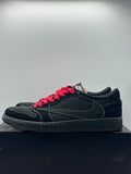 Air Jordan 1 Retro Low OG SP Travis Scott Black Phantom (WORN)