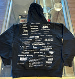 Supreme Stop Crying Hooded Sweatshirt Black (WORN)