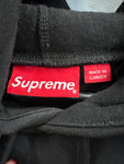 Supreme Box Logo Pullover Hoodie Black (FW14) (WORN)