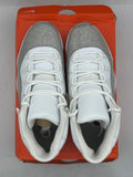 Air Jordan 11 Retro White Metallic Silver (Women's) (NEW/FACTORY REP BOX)