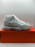 Air Jordan 11 Retro White Metallic Silver (Women's) (NEW/FACTORY REP BOX)
