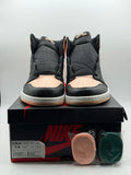 Air Jordan 1 Retro High Black Crimson Tint (TRIED ON)