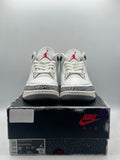 Air Jordan 3 Retro White Cement Reimagined (WORN)