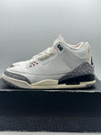 Air Jordan 3 Retro White Cement Reimagined (WORN)