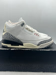 Air Jordan 3 Retro White Cement Reimagined (WORN)