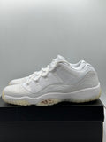 Air Jordan 11 Retro Low Heiress Pure Platinum (GS) (WORN)