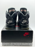 Air Jordan 5 Retro OG Black Metallic Reimagined (WORN)