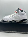 Air Jordan 5 Retro White Cement (WORN)