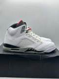 Air Jordan 5 Retro White Cement (WORN)