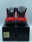 Air Jordan 5 Retro DMP Raging Bull Red Suede 2009 (WORN)