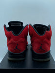 Air Jordan 5 Retro DMP Raging Bull Red Suede 2009 (WORN)