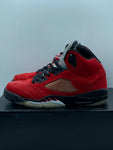 Air Jordan 5 Retro DMP Raging Bull Red Suede 2009 (WORN)