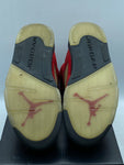 Air Jordan 5 Retro DMP Raging Bull Red Suede 2009 (WORN)