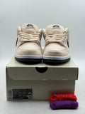 Nike SB Dunk Low Albino & Preto (WORN)