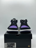 Air Jordan 1 Low Court Purple (WORN)