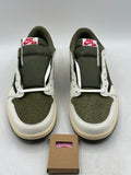 Air Jordan 1 Retro Low OG SP Travis Scott Medium Olive (NEW/MISSING BOX LID)
