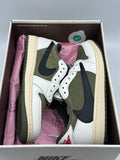 Air Jordan 1 Retro Low OG SP Travis Scott Medium Olive (NEW/MISSING BOX LID)