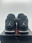 Air Jordan 4 Retro SE Black Canvas (WORN/DMG BOX)