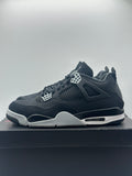Air Jordan 4 Retro SE Black Canvas (WORN/DMG BOX)