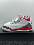 Air Jordan 3 Retro Fire Red (2022) (GS) (WORN)