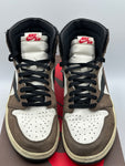 Air Jordan 1 Retro High OG SP Travis Scott Mocha (WORN)