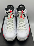 Air Jordan 6 Retro Infrared White (2014) (WORN)