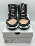Air Jordan 1 Retro High Bio Beige Anthracite Mystic Green (Women's) (WORN)