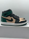 Air Jordan 1 Retro High Bio Beige Anthracite Mystic Green (Women's) (WORN)