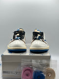 Air Jordan 1 Retro Low OG SP Fragment x Travis Scott Sail Military Blue (WORN)